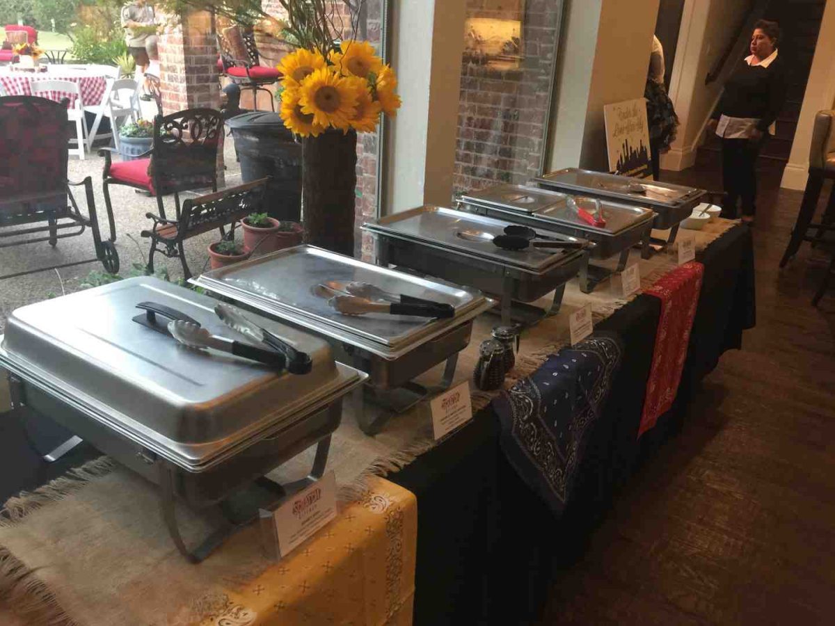 sample catering menu with prices